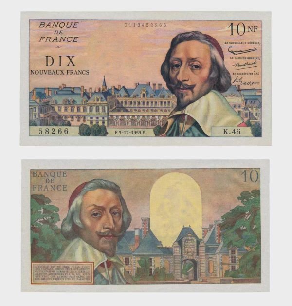 1959 - 10 Noveaux Francs