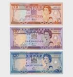 1992 - 5, 10, 20 Dollars - 3x S/N : A...194 - Image 2