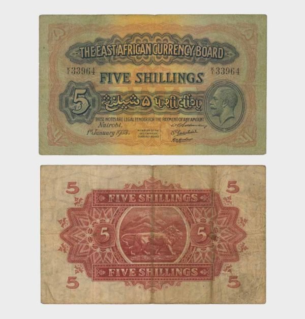 1933 - 5 Shillings