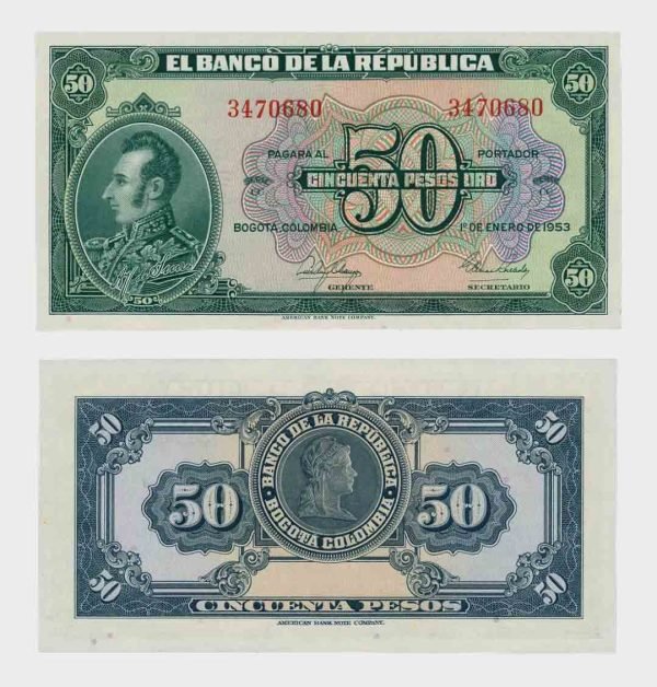 1953 - 50 Pesos
