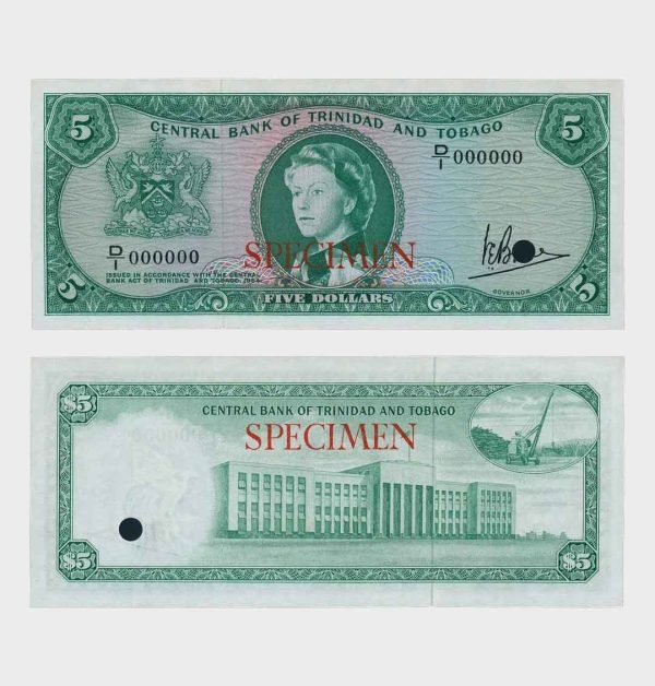 1964 - 5 Dollars - SPECIMEN