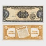 1949 - 5 Pesos - Replacement