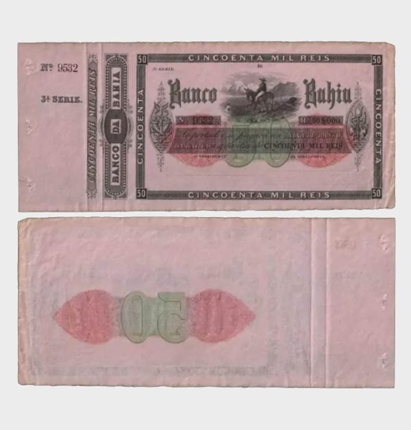 1860 - 50.000 Reis - REMAINDER