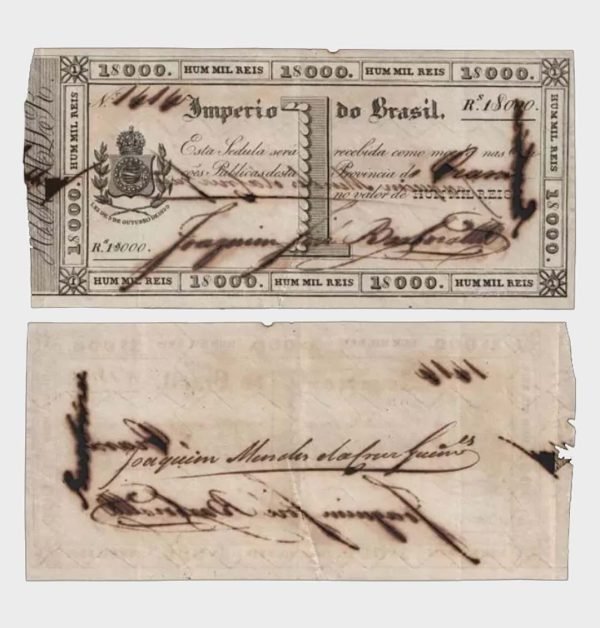 1833 - 1000 Reis