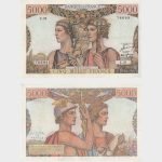 1942 - 5000 Francs