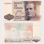 1979 - 5000 Pesetas - ERROR
