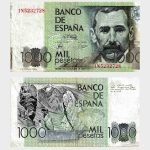 1979 - 1000 Pesetas - ERROR