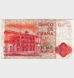 1980 - 2000 Pesetas - ERROR - Image 3