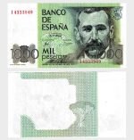 1979 - 1000 Pesetas - ERROR