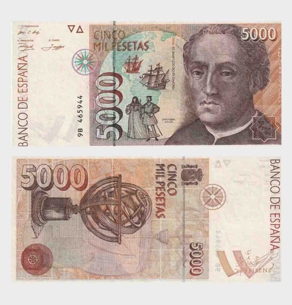 1992 - 5000 Pesetas