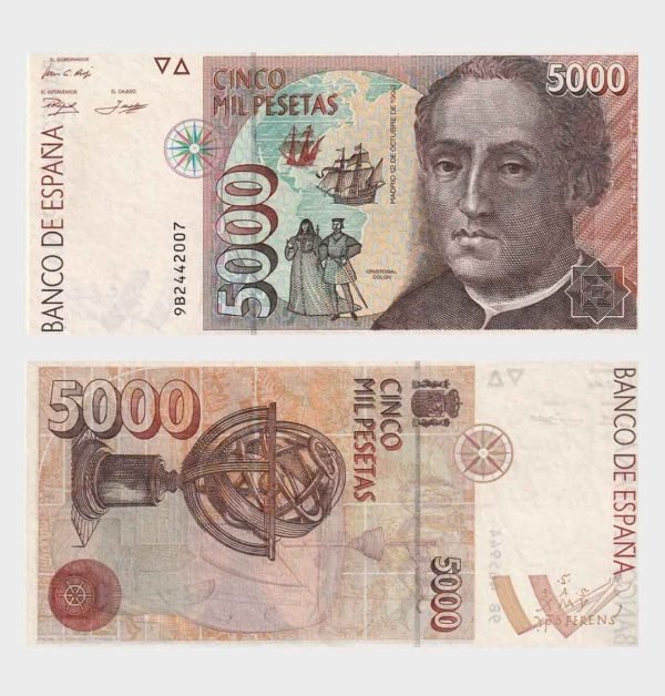 1992 - 5000 Pesetas