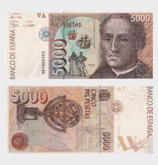 1992 - 5000 Pesetas