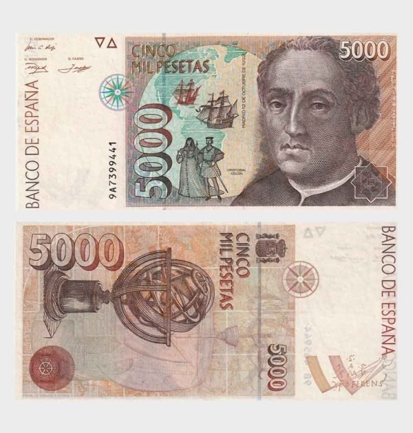 1992 - 5000 Pesetas