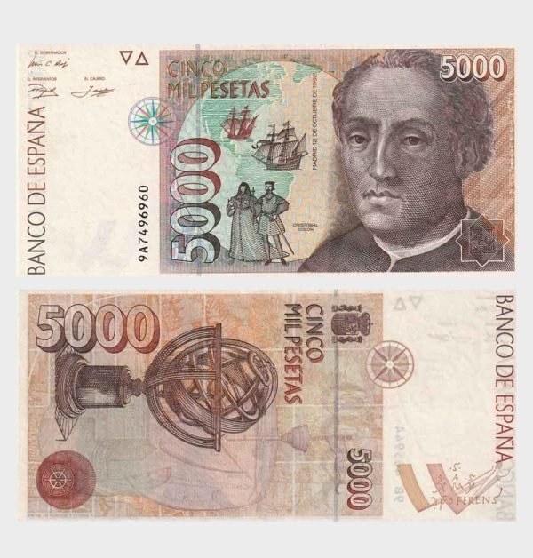 1992 - 5000 Pesetas