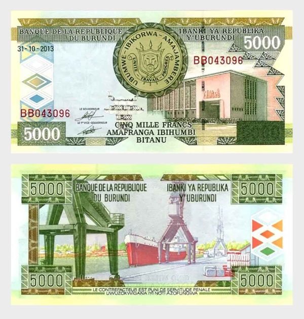 2013 - 5000 Francs