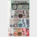 1996 - 1,5,10,20 Pounds - S/N : ...83