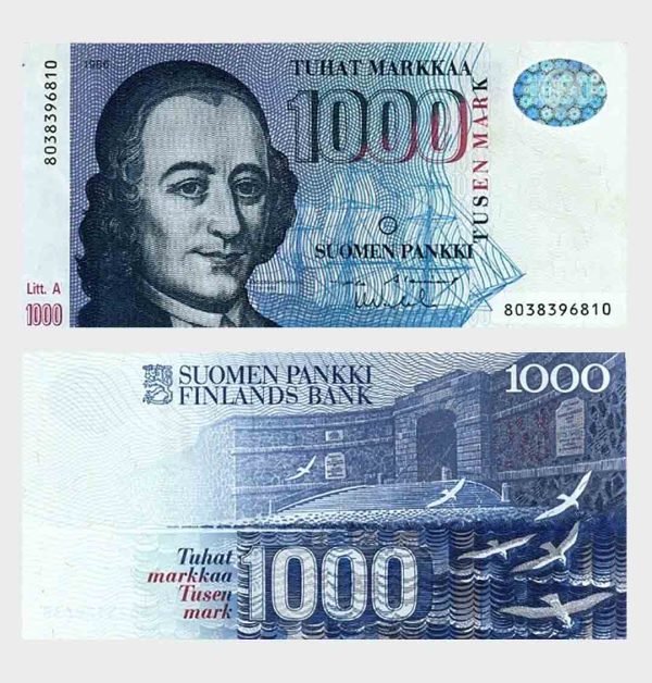 1986 - 1000 Markkaa