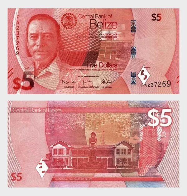 2025 - 5 Dollars
