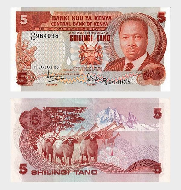 1981 - 5 Shillings