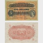 1957 - 5 Shillings