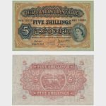 1954 - 5 Shillings