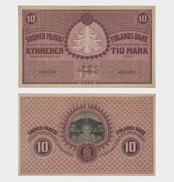 1918 - 10 Markkaa