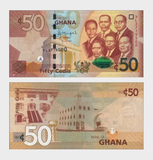 2015 - 50 Cedis