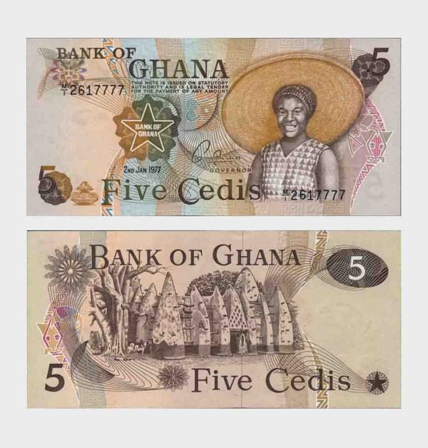 1977 - 5 Cedis