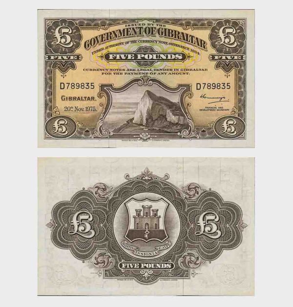 1975 - 5 Pounds
