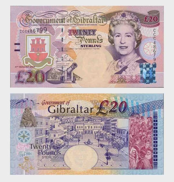 2004 - 20 Pounds - Commemorative
