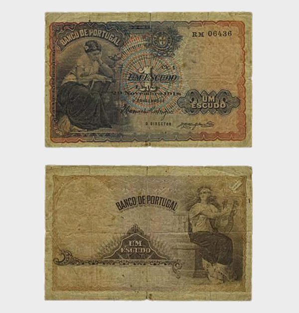 1918 - 1 Escudo - Ch.1 - RARE