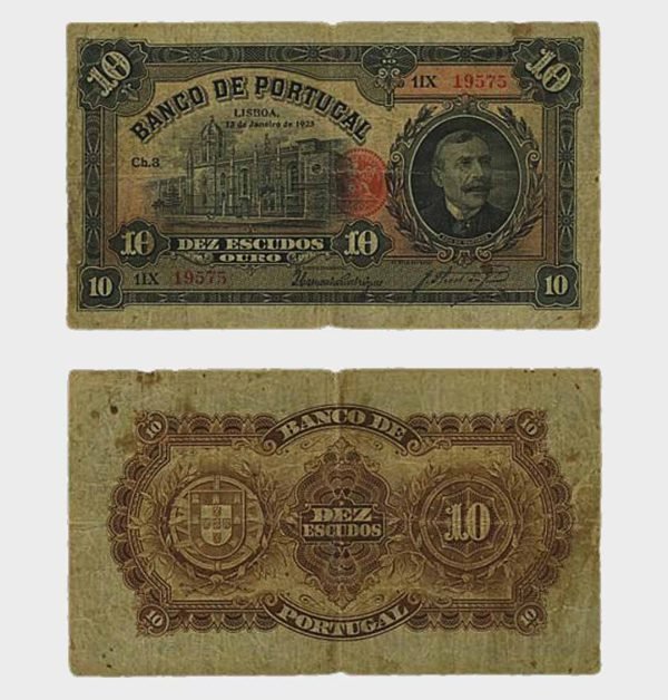1925 - 10 Escudos - Ch.3