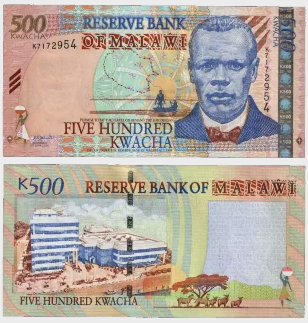 #CO9460 - Malawi 2003 - 500 Kwacha - Image 1