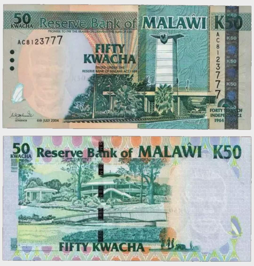 #CO9461 - Malawi 2004 - 50 Kwacha - Image 1