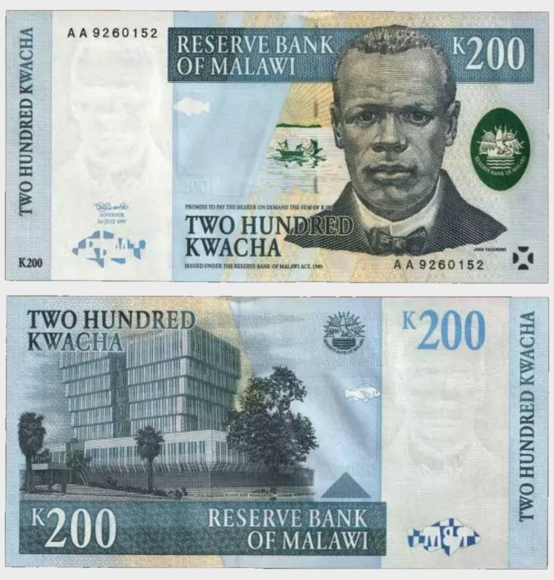 #CO9464 - Malawi 1997 - 200 Kwacha - Image 1