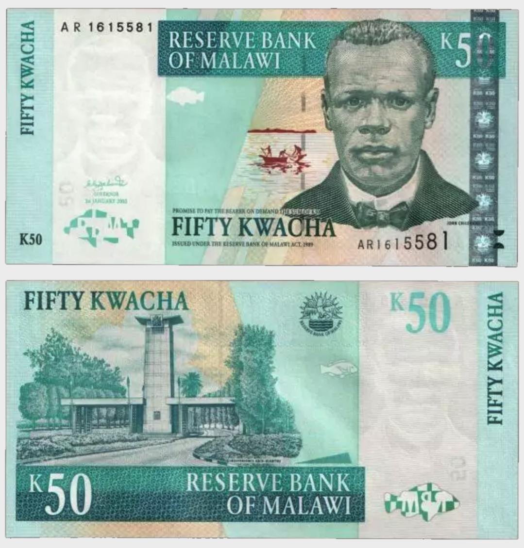 #CO9466 - Malawi 2007 - 50 Kwacha - Image 1
