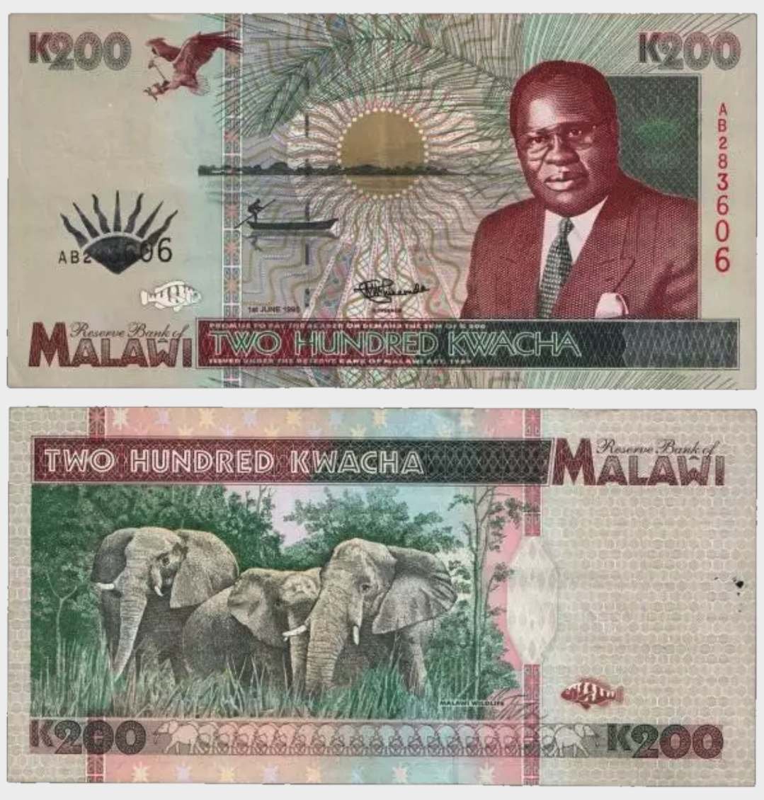 #CO9469 - Malawi 1995 - 200 Kwacha - Image 1