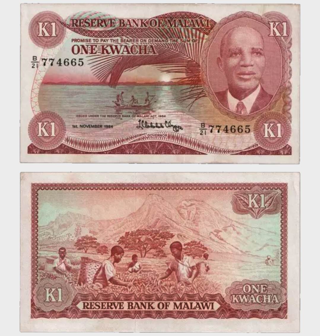 #CO9483 - Malawi 1984 - 1 Kwacha - Image 1