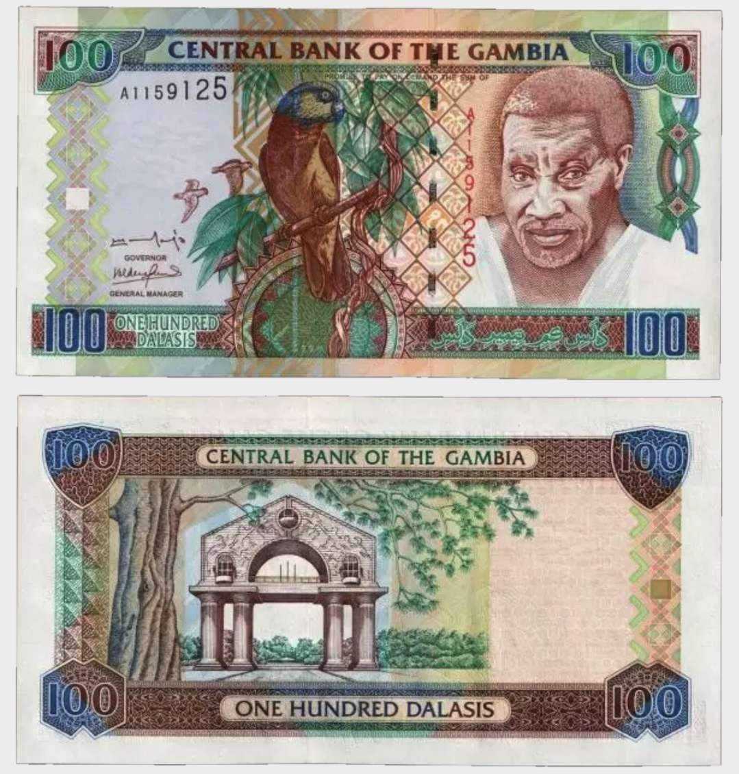 #CO9517 - Gambia 2001 - 100 Dalasis - Image 1