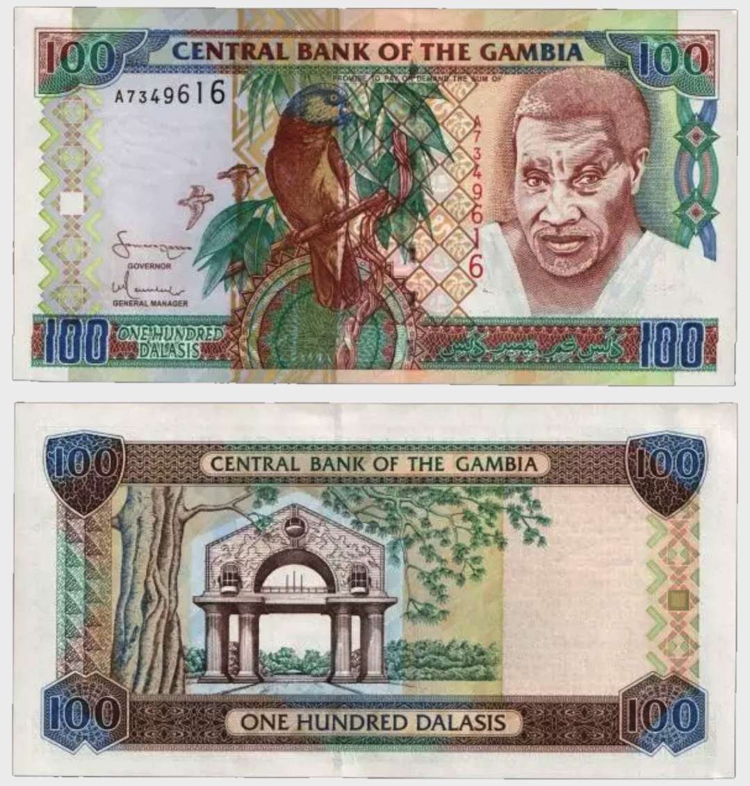 #CO9519 - Gambia 2001 - 100 Dalasis - Image 1
