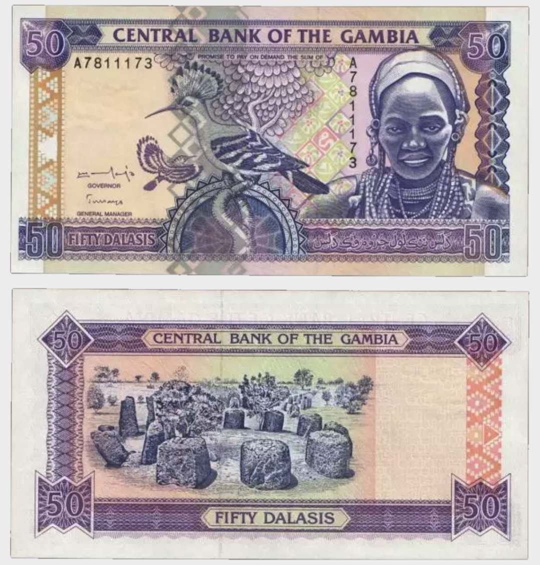 #CO9522 - Gambia 1996 - 50 Dalasis - Image 1