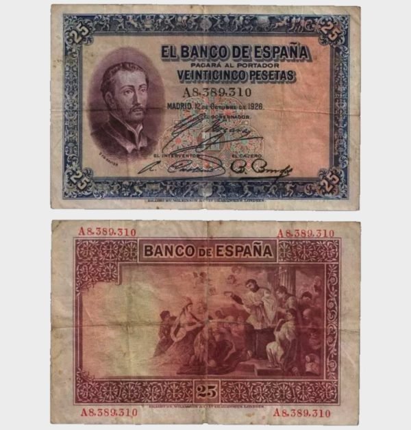 1926 - 25 Pesetas