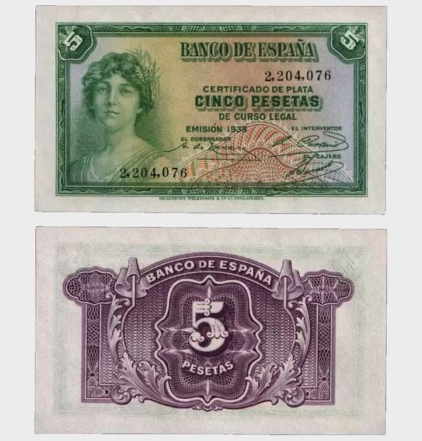 1935 - 5 Pesetas