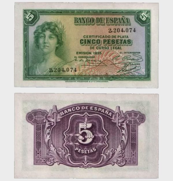 1935 - 5 Pesetas