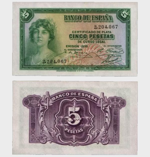 1935 - 5 Pesetas
