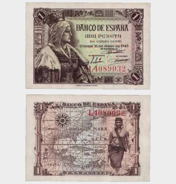 1945 - 1 Peseta