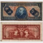 1942 - 5000 Reis / 5 Cruzeiros