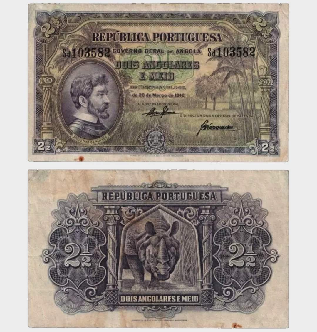 #CO9604 - Angola 1942 - 2 1/2 Angolares - Image 1