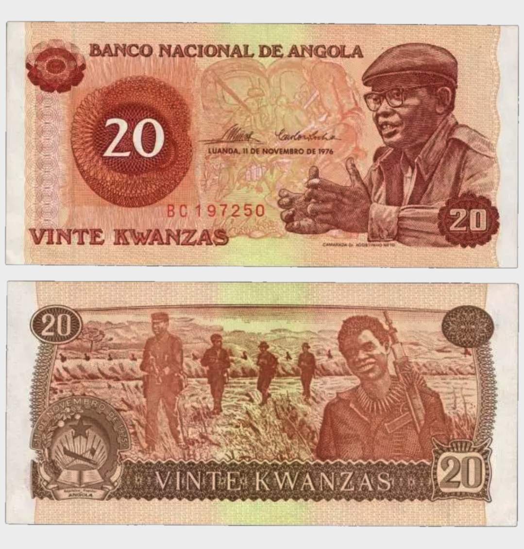 #CO9613 - Angola 1976 - 20 Kwanzas - Image 1