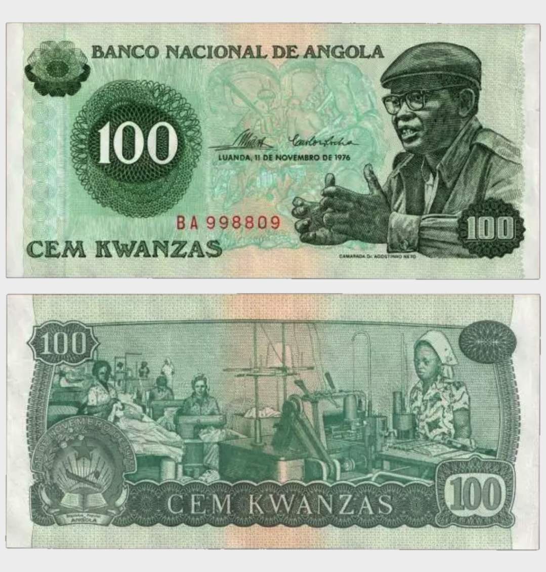 #CO9615 - Angola 1976 - 100 Kwanzas - Image 1